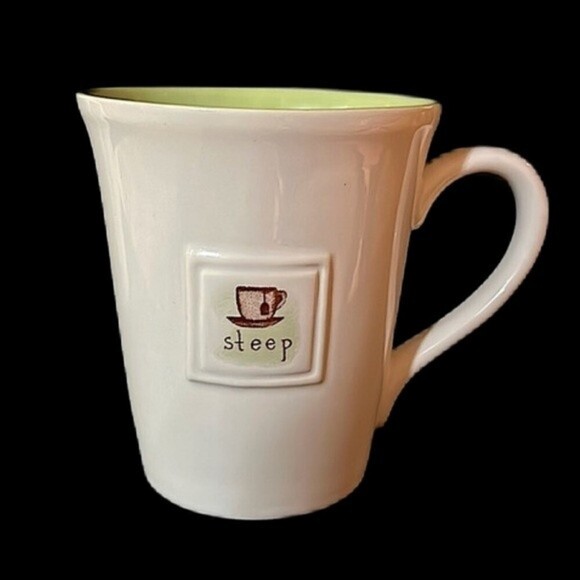 Starbucks Pressed‎ Embossed Steep Ceramic Mug - Picture 1 of 9